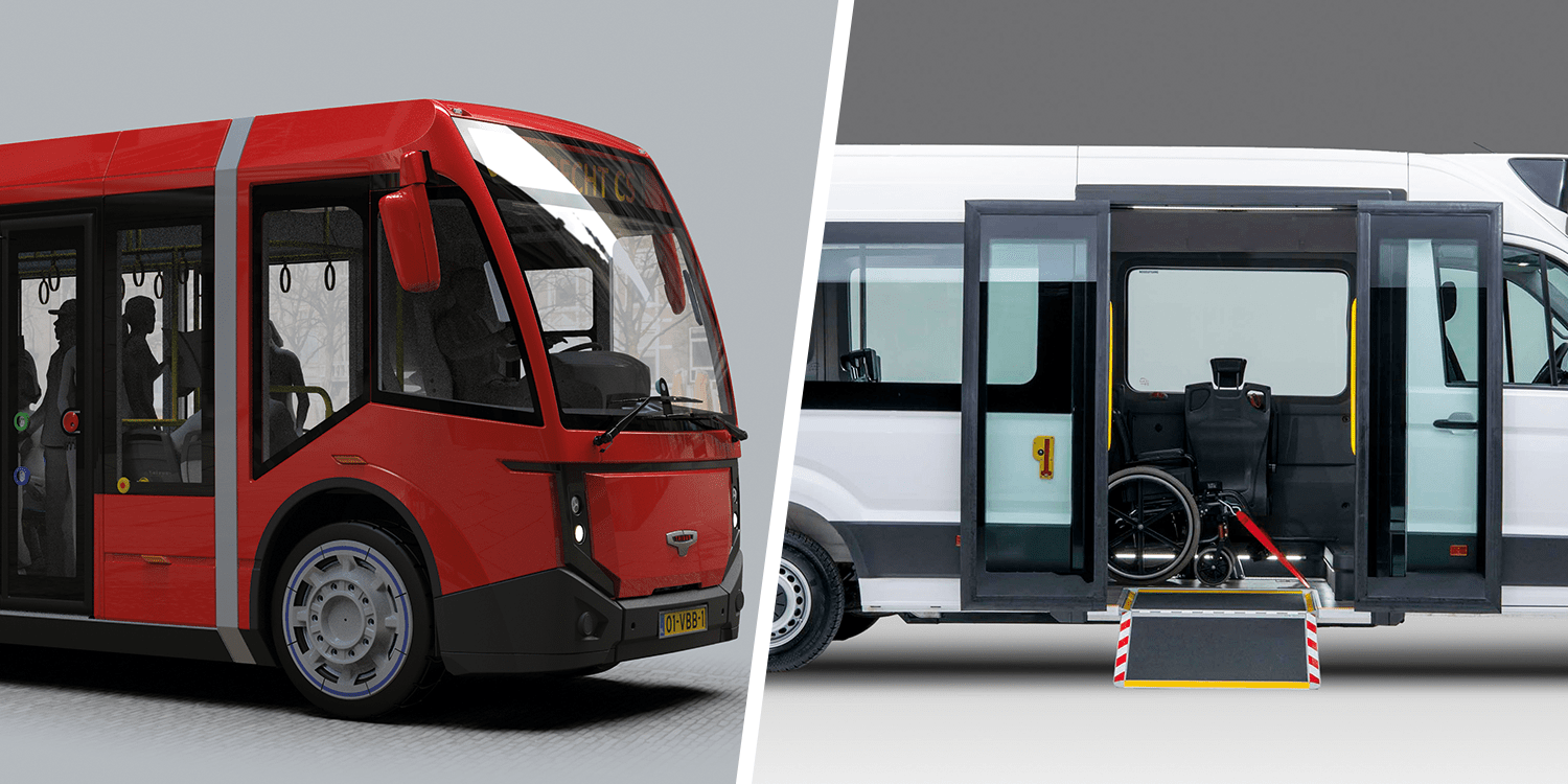 Tribus unveils two small electric buses electrive