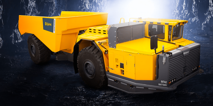 Epiroc minetruck mt min