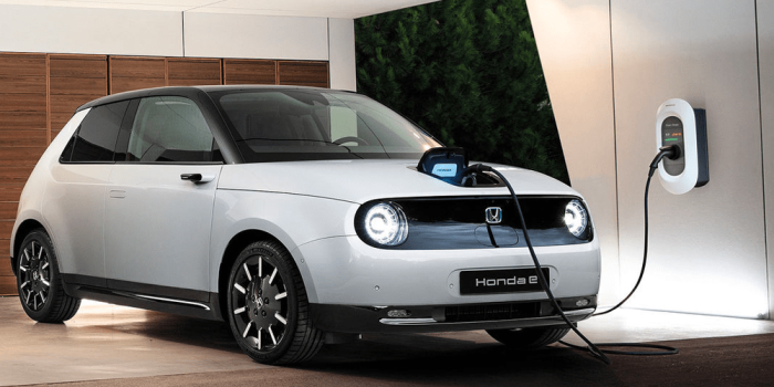 Estación de carga Honda e ladestation min