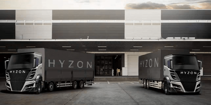 Hyzon motors brennstoffzellen lkw fuel cell truck concept min