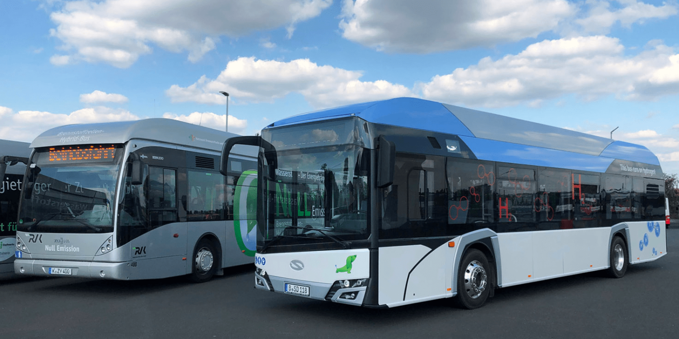 Solaris urbino hidrogen brennstoffzellenbus fuel cell bus rvk koeln cologne min