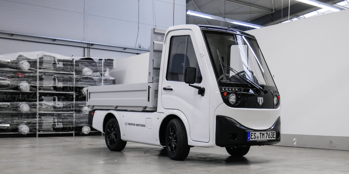 Tropos motors able e transporter electric transporter min