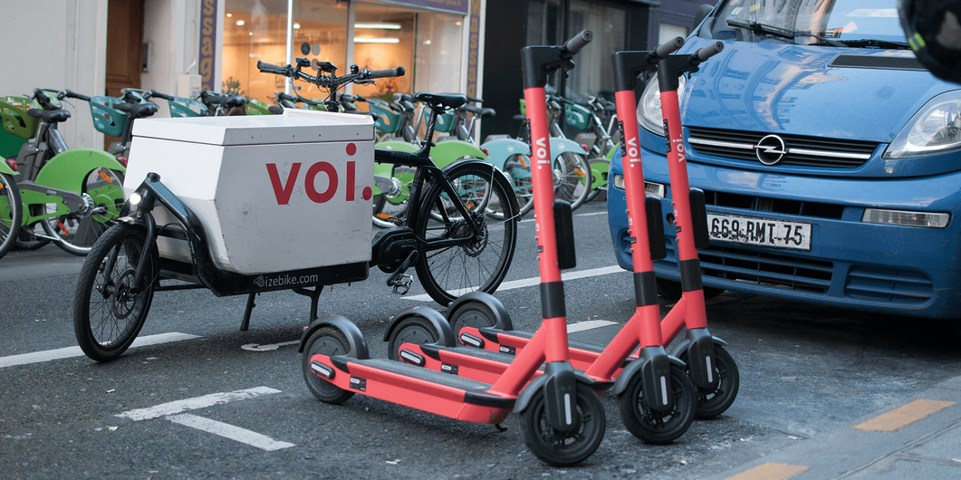 Voi technology e tretroller electric kick scooter paris frankreich france min