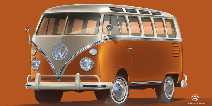 Volkswagen t1 elektrobulli concept min