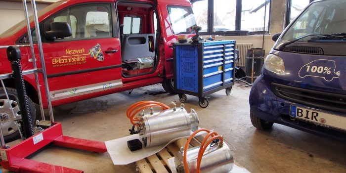 Helmers oekobilanz elektroauto vw caddy