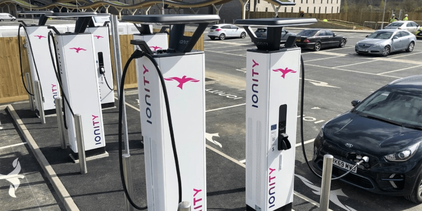 Estación de carga Ionity ladestation extra msa group uk min