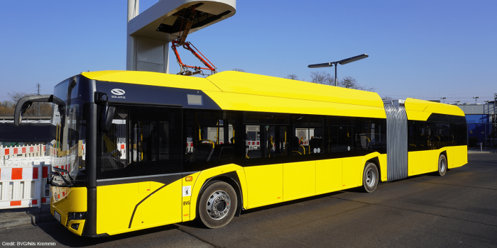 Solaris urbino eléctrico elektrobus autobús eléctrico bvg berlin min