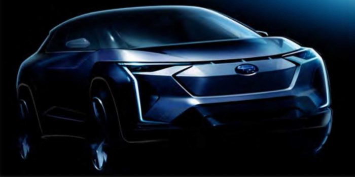 Subaru ev teaser
