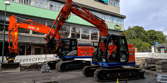 Suncar hk ze elektro embolsadora excavadora eléctrica min