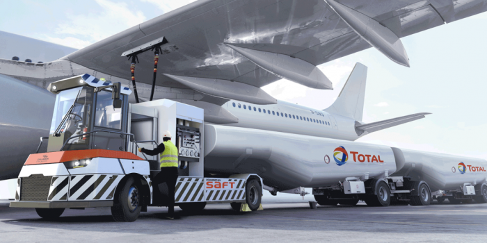 ART Avitailleur electrique Total Gaussin e