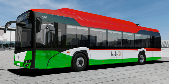 Solaris urbino eléctrico elektrobus autobús eléctrico lublin polen poland min