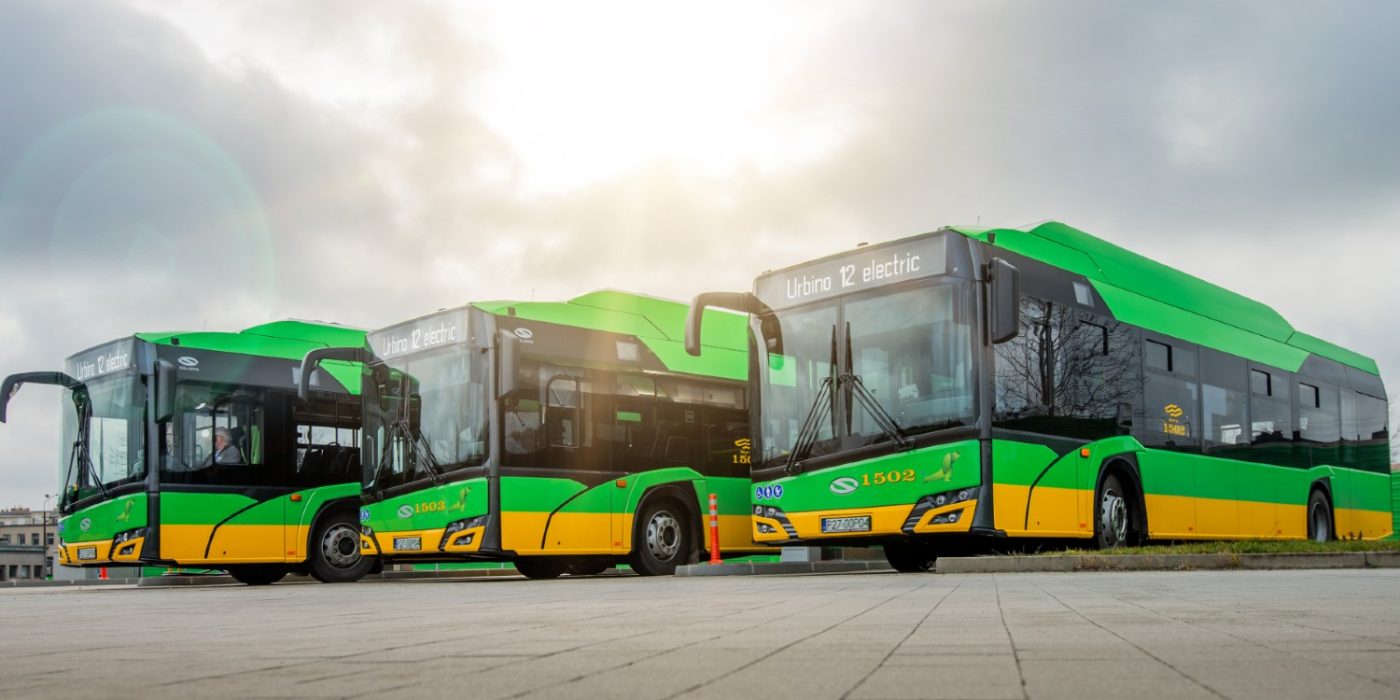 Solaris urbino eléctrico mpk poznan posen