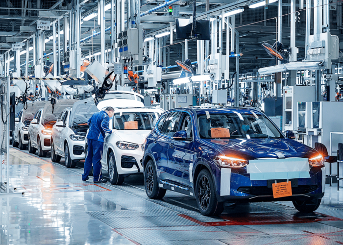 Bmw ix3 produktion production china min e