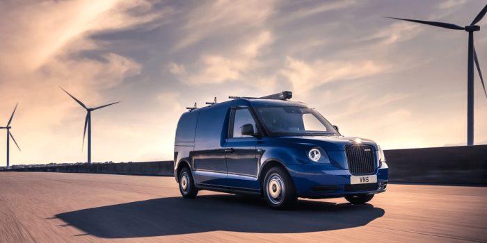 Levc vn5 e transporter electric transporter grossbritannien uk min