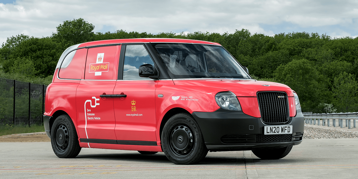 LEVC TX5 Taxi Prototype VN5 Van Royal Mail