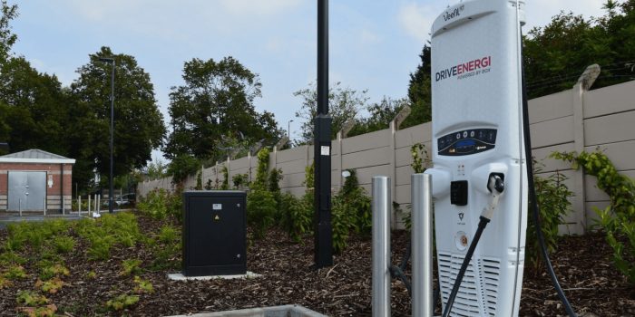 Estación de carga Drive energi ladestation min