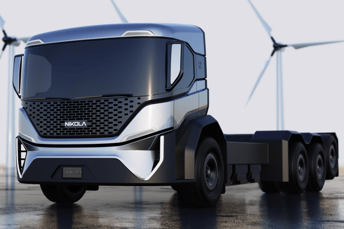 Nikola motor nikola refuse e lkw camión eléctrico min e