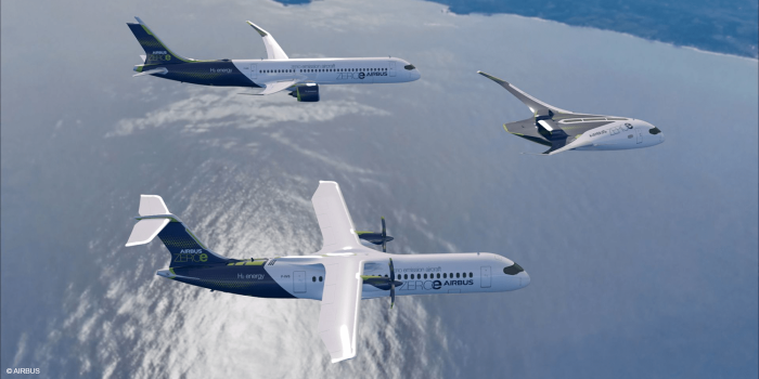 Airbus zeroe e flugzeug electric aircraft concept min