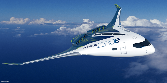 Airbus zeroe e flugzeug electric aircraft concept min