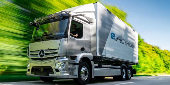 Daimler camión mercedes eactros