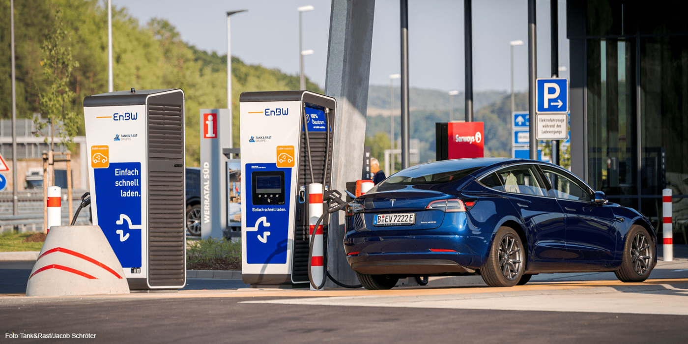 Enbw ladestation charging station tank und rast tankstelle min