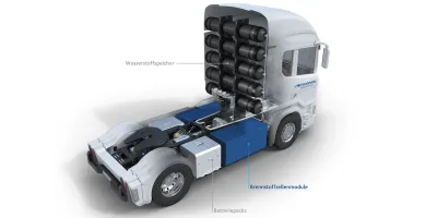 Freudenberg sealing technologies brenstoffzellen lkw fuel cell truck concept min
