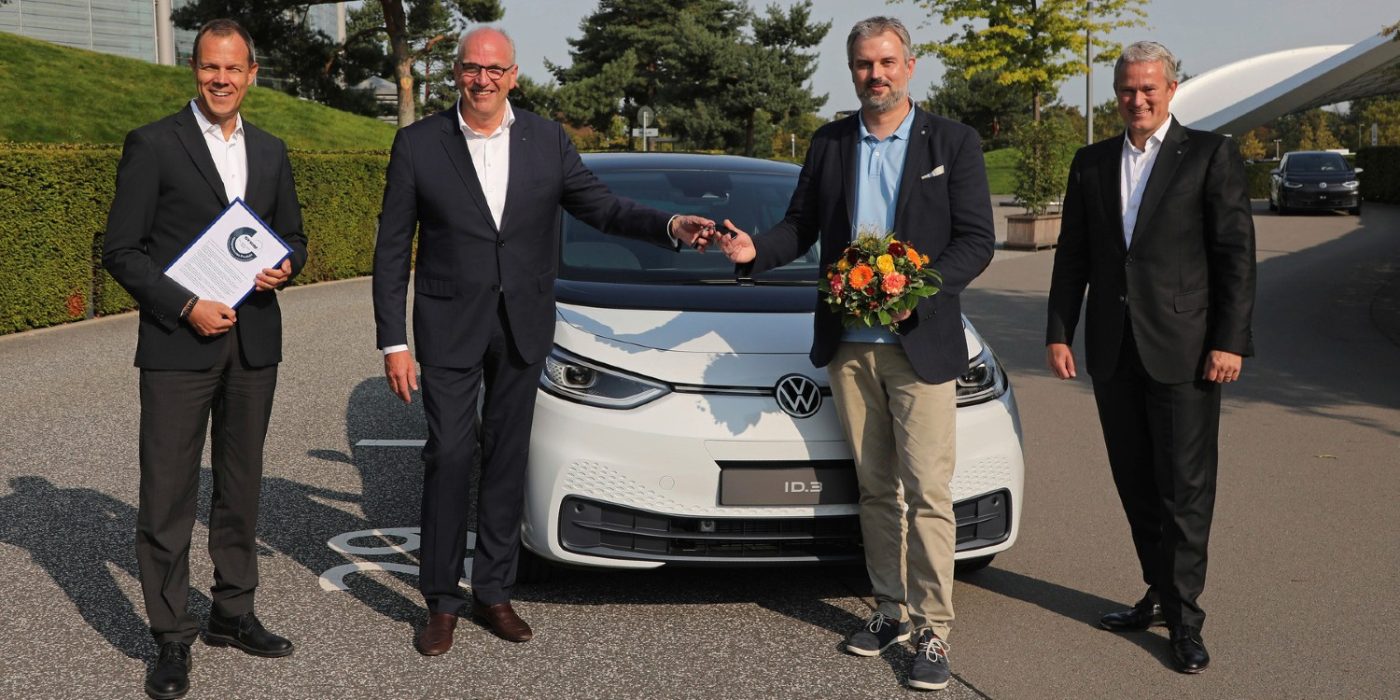 Volkswagen vw id.3 auslieferung dresden