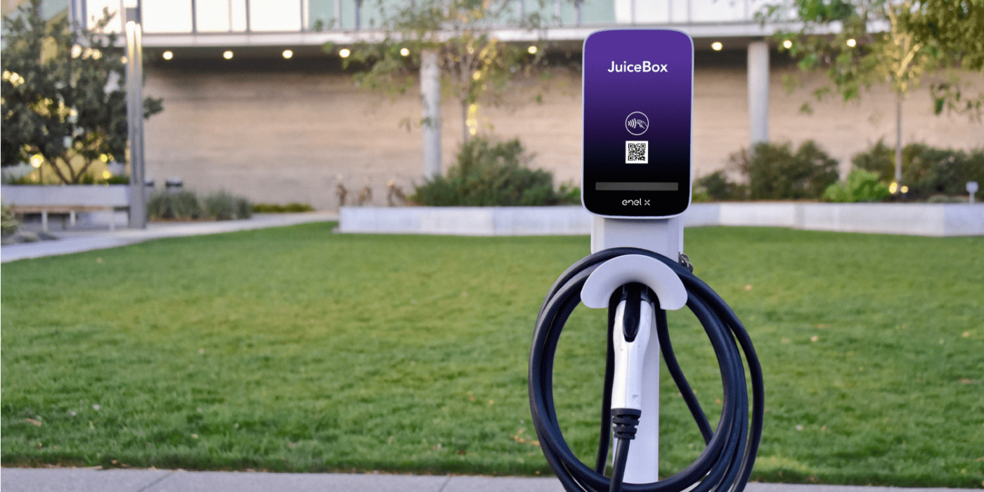 Enel x juicebox ladestation charging station min e