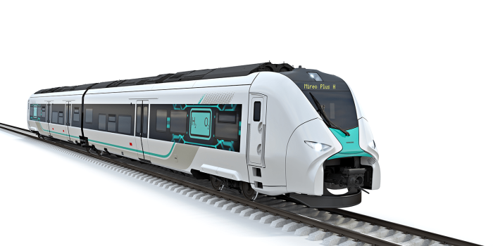 Siemens mireo plus h brennstoffzellen zug pila de combustible tren min