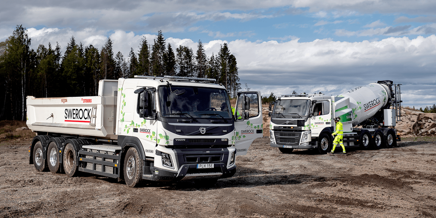 Camión eléctrico Volvo e lkw swerock min