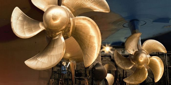 Abb azipod antrieb drive schiff ship min