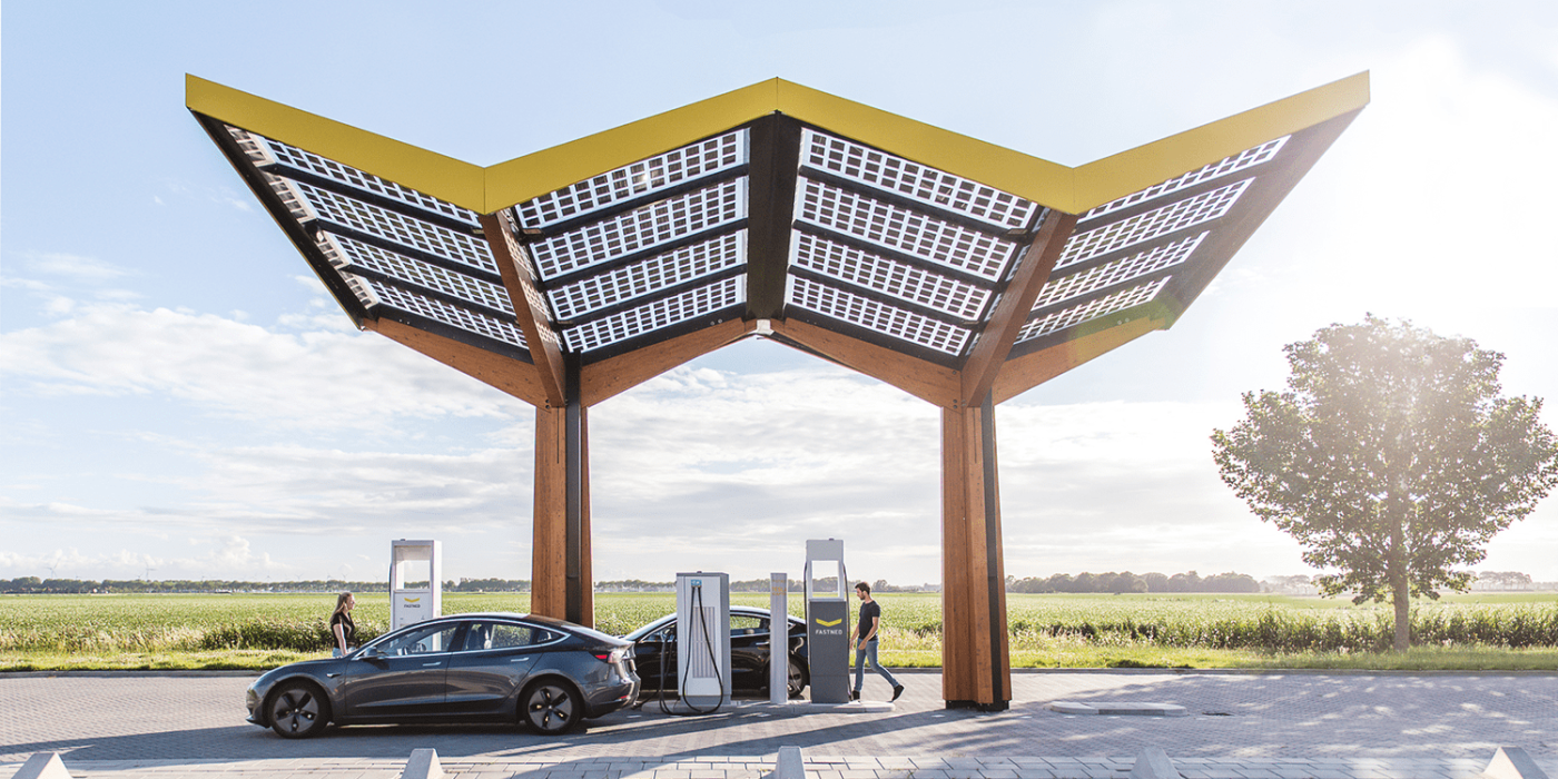 Fastned ladestation charging station min