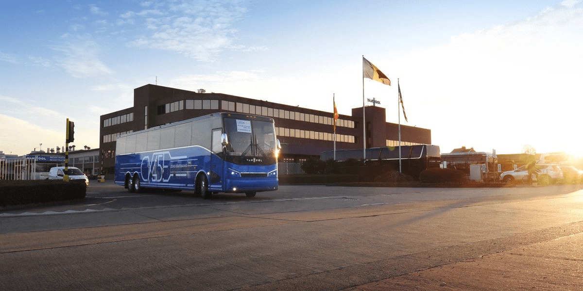 Van hool cx45e elektrobus autobús eléctrico usa min