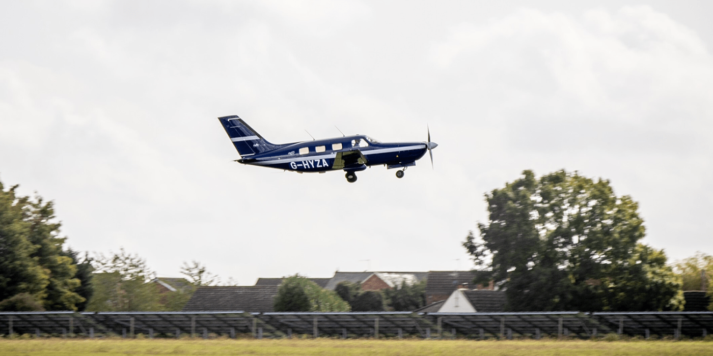 Zeroavia brennstoffzellen flugzeug pila de combustible avión min