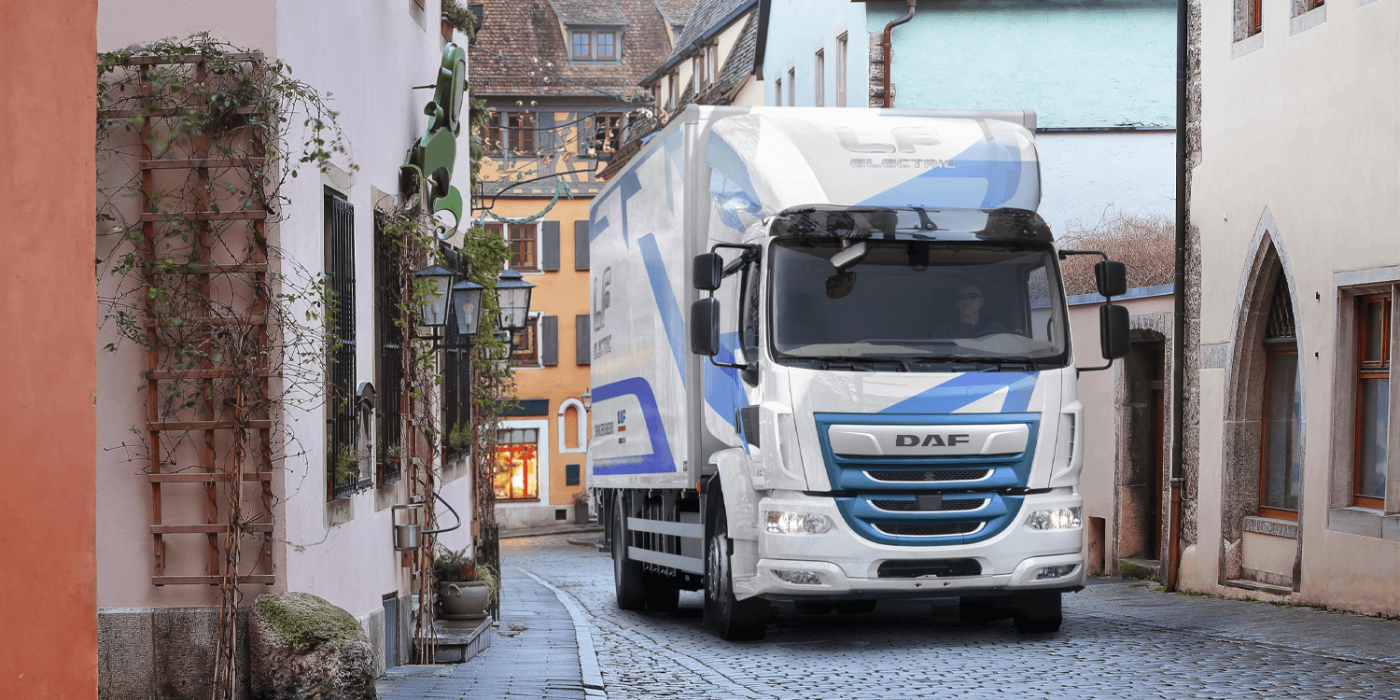 Daf lf eléctrico e lkw camión eléctrico