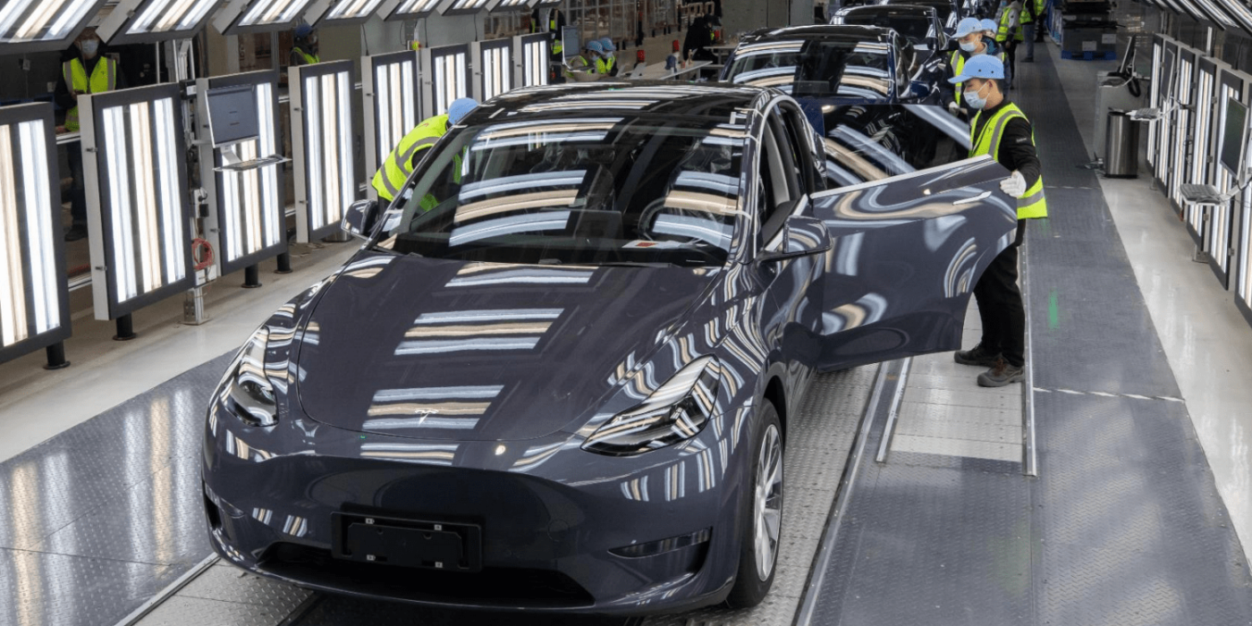 Tesla gigafactory shanghai china min e