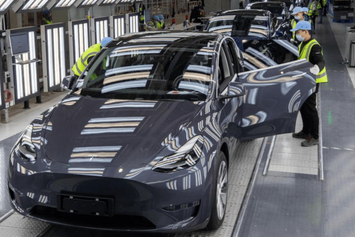 Tesla gigafactory shanghai china min e