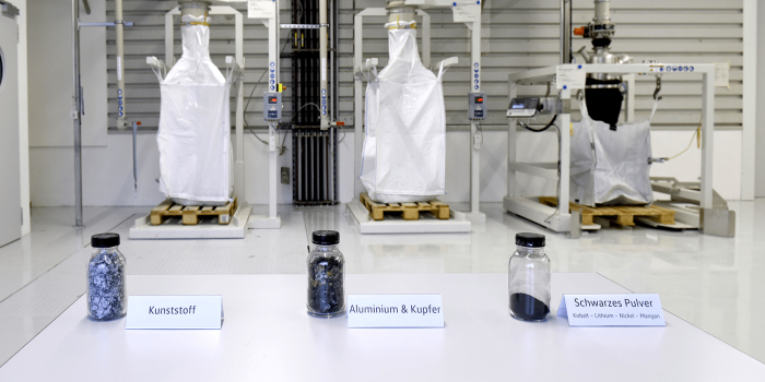 Volkswagen meb batterie battery recycling salzgitter rohstoffe raw materials min