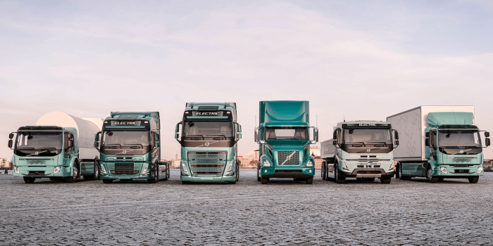 Volvo e lkw electric truck