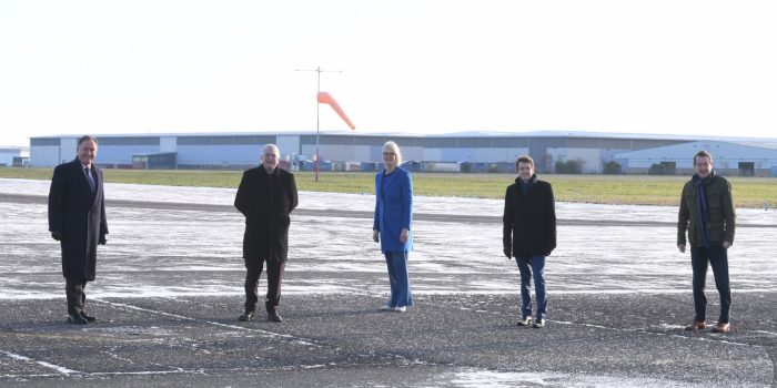 Coventry Grossbritannien Gigafactory Flughafen