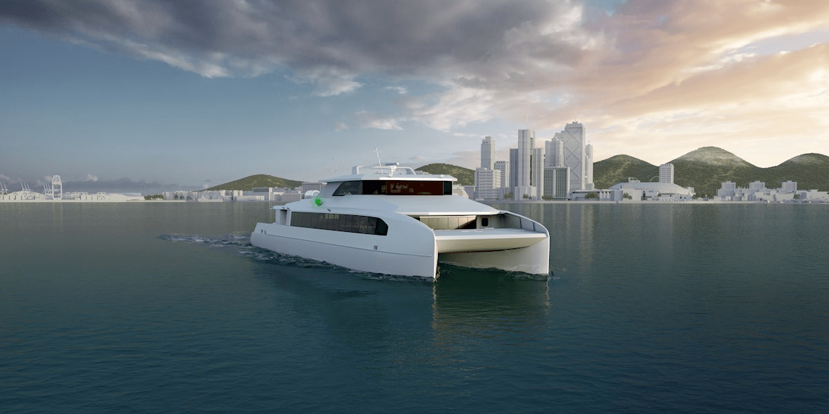 Haemin heavy autoridad portuaria de busan e faehre ferry eléctrico min