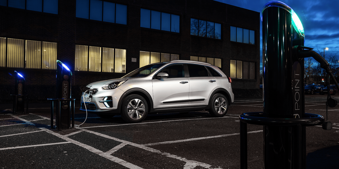 Kia e niro pod point grossbritannien uk min