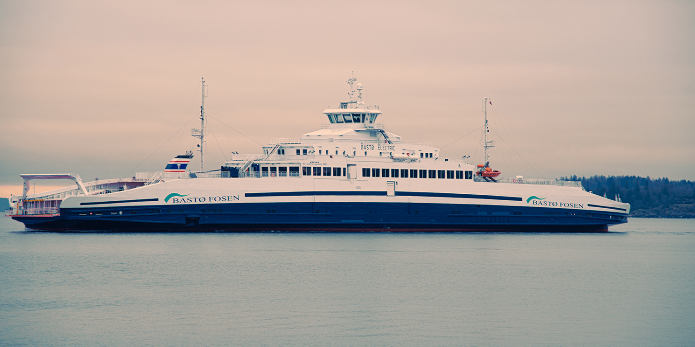 Basto electric e faehre electric ferry norwegen norway min