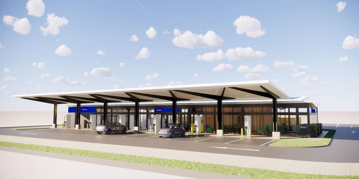 Bp pulse ladestation estación de carga grossbritannien uk