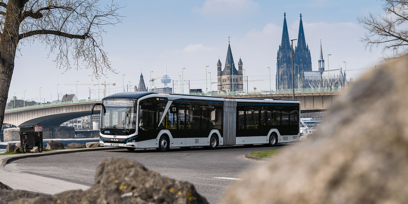 Man lions city elektrobus autobús eléctrico koeln colonia kvb min e