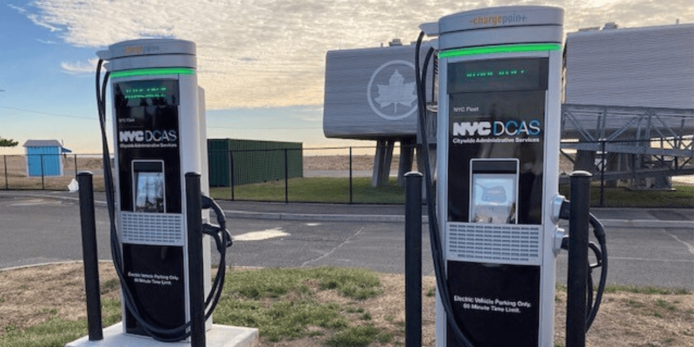 York city dcas ladestation charging station usa min