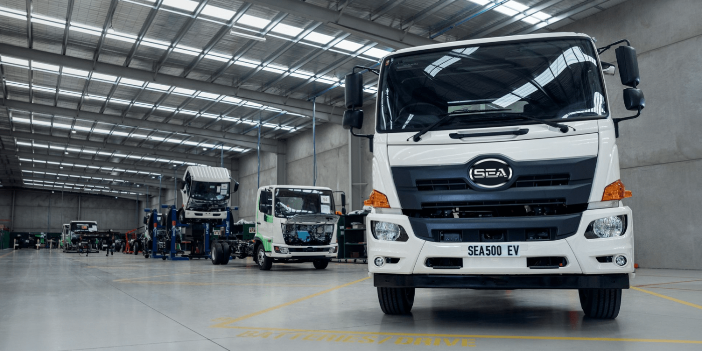 Sea electric e lkw camión eléctrico australien australia min
