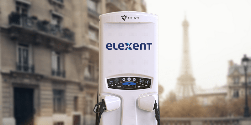 Tritium elexent ladestation charging station min