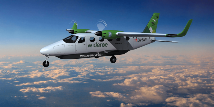 Wideroe p volt e flugzeug avión eléctrico min