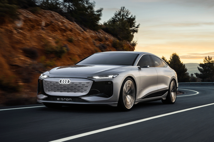 Audi a6 e tron concept min e